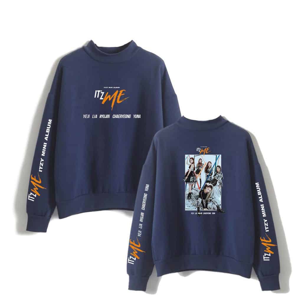 Itzy mini album swag hoodie featuring popular K-pop group design for Justin Bieber fans, celebrating the artist's influence and style.