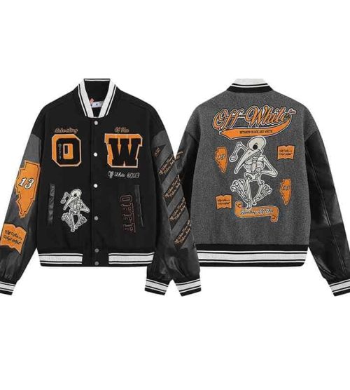 Off-White Baseball Jacket #3