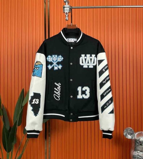 Off-White Baseball Jacket #4