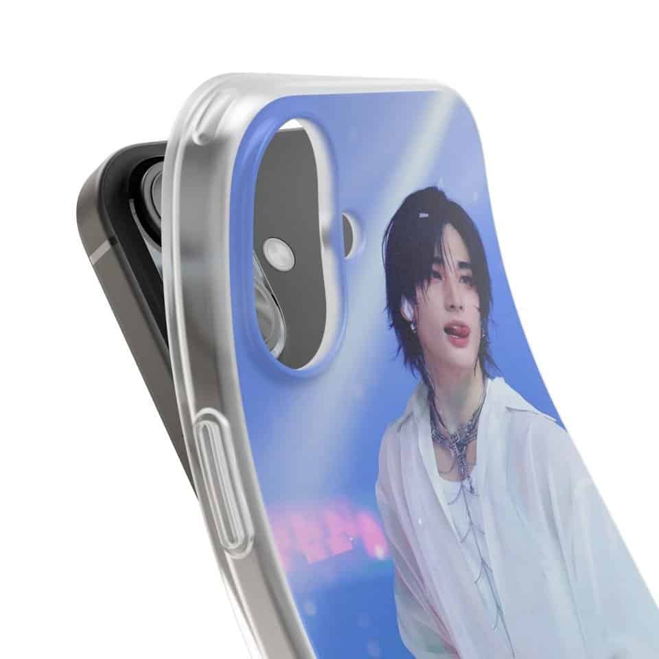 Justin Bieber swag merch phone case featuring a stylish image of him.