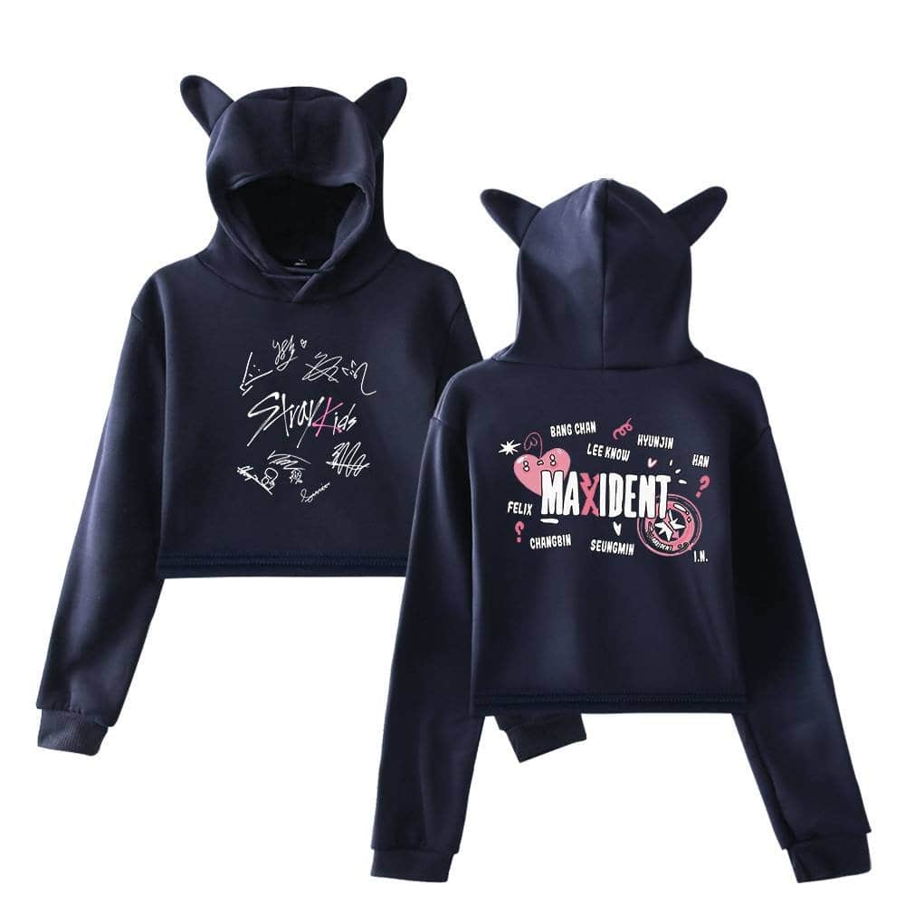 Luxurious Justin Bieber swag hoodie set with signature signatures and playful graphics, featuring cute animal ears on the hood for a trendy look. Perfect for fans wanting stylish, comfortable merch.