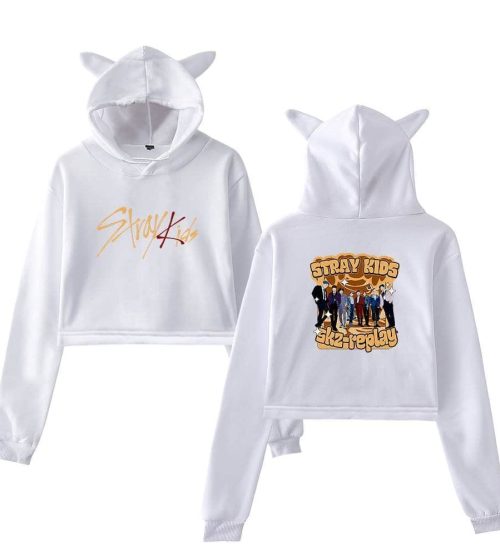 Stray Kids Cropped Hoodie #15