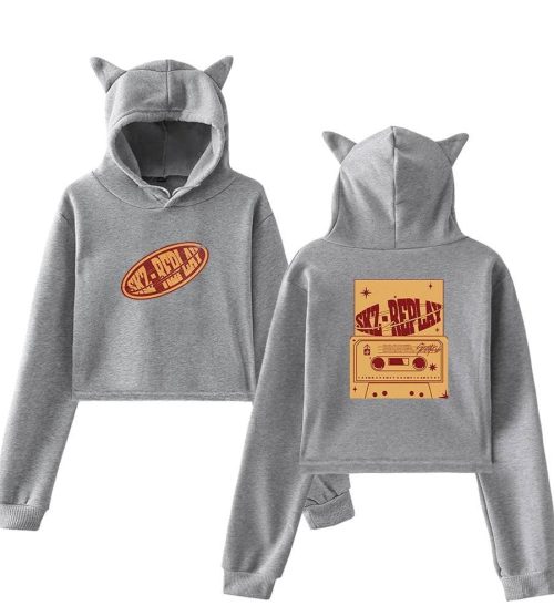 Stray Kids Cropped Hoodie #17