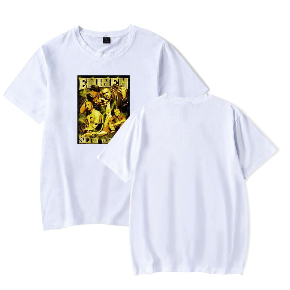 Justin Bieber swag merch t-shirt featuring a vintage-inspired graphic design of EXIVEN and SLUG. Perfect for fans seeking trendy, stylish, and exclusive merchandise to showcase their love for the artist.