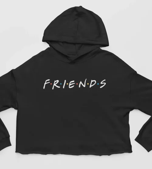 Tv Friends Cropped Hoodie #5 Classic
