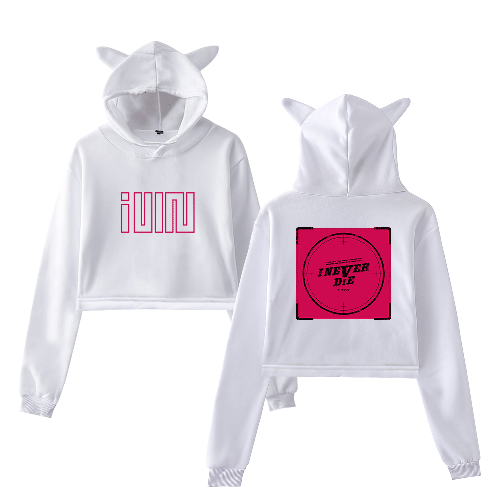 Gidle I Never Die Cropped Hoodie (G)I-DLE #4 - Image 2