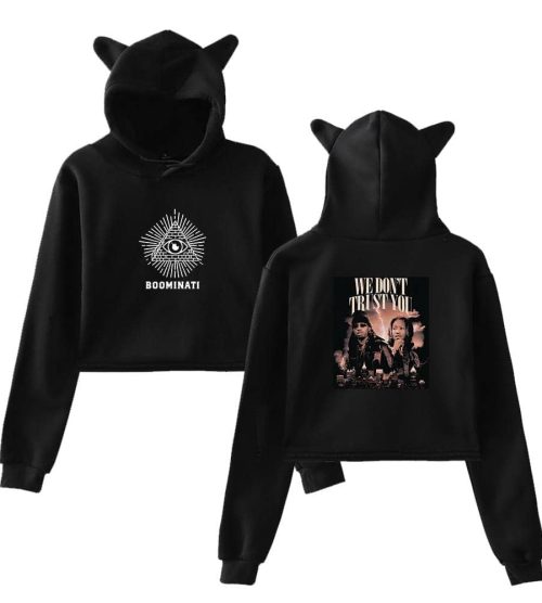 Metro Boomin Cropped Hoodie #4