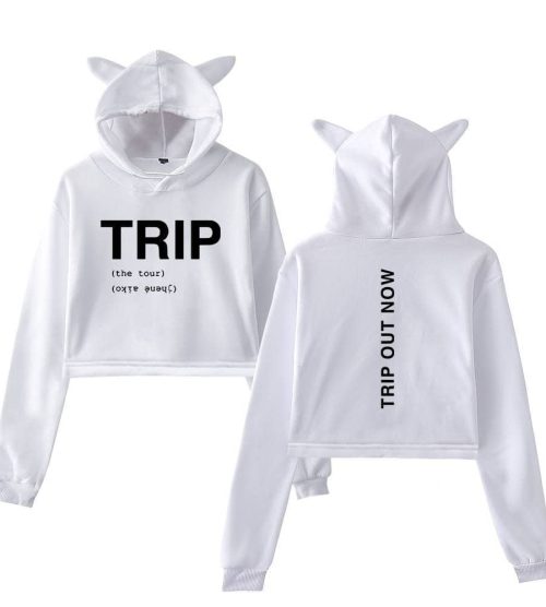 Jhene Aiko Cropped Hoodie #1