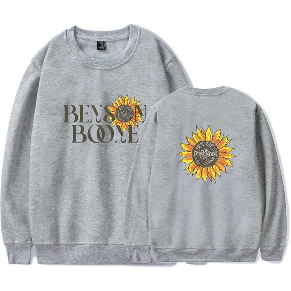 Sunflower and Justin Bieber swag graphic sweatshirt for Justin Bieber fans with bold style and comfortable fit.