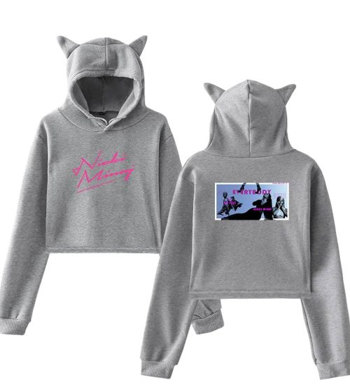 Nicki Minaj Cropped Hoodie #8