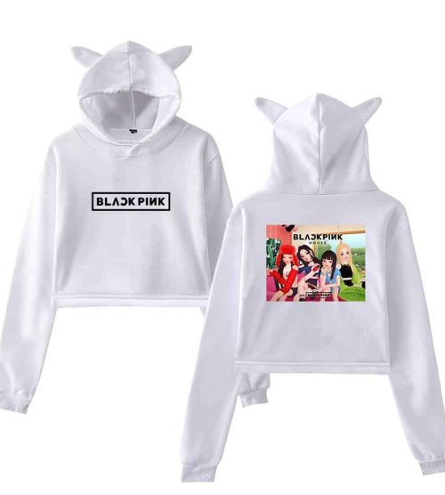 Blackpink Zepeto Cropped Hoodie #5