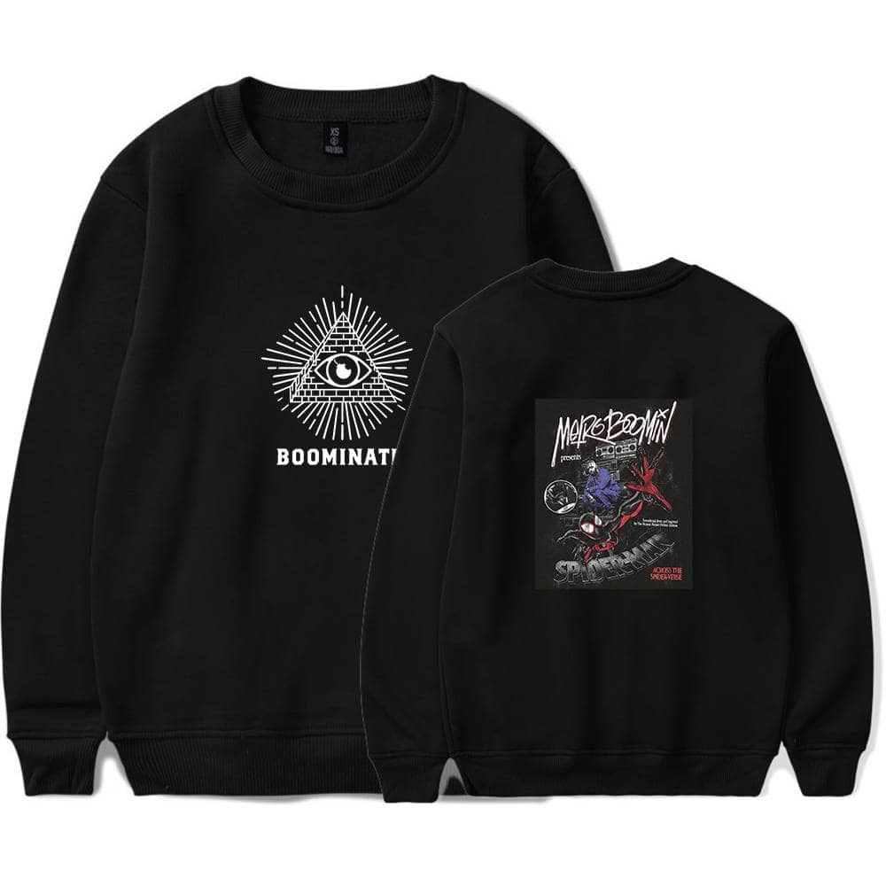 Bold black sweatshirt featuring Justin Bieber-inspired “Swag Merch” designs with eye-catching graphics and streetwear style. Perfect for fans to showcase their love for Justin Bieber with trendy apparel.