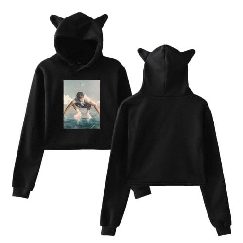 Lil Baby Cropped Hoodie #2