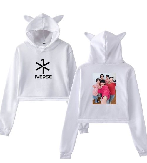 1Verse Cropped Hoodie #1