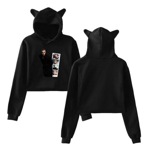 Hyunjin Cropped Hoodie #4