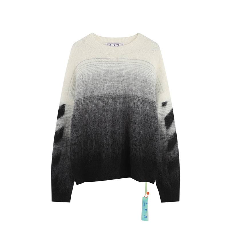 Justin Bieber swag merch sweater with a trendy ombre black and white design. Perfect for fans who want stylish and comfortable streetwear inspired by the pop icon.