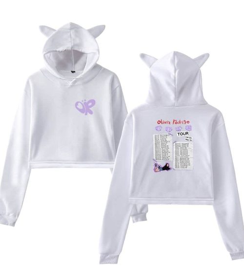 Olivia Rodrigo Cropped Hoodie #3