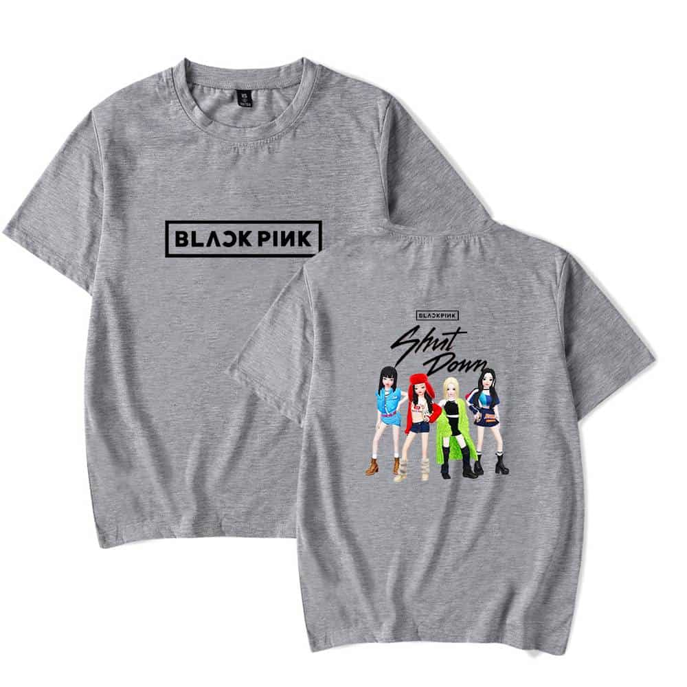 Black pink swag merch t-shirts with bold graphics and colorful designs, perfect for fans of the K-pop girl group. Trendy, comfortable, and stylish apparel inspired by Blackpink’s iconic aesthetic.