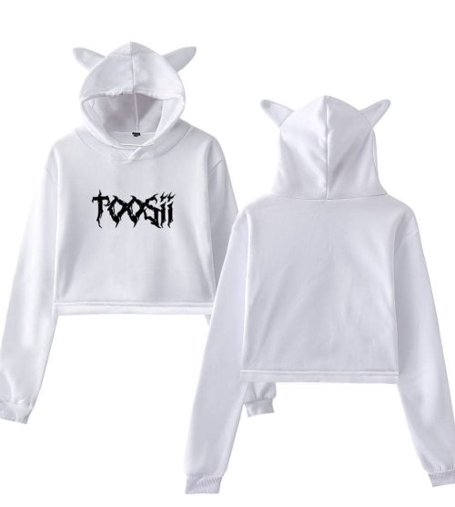 Toosii Cropped Hoodie #1