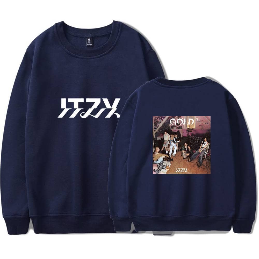 Justin Bieber swag merch sweatshirt with bold graphic design on the front and a colorful band image on the back, perfect for fans of Bieber's stylish streetwear collection.