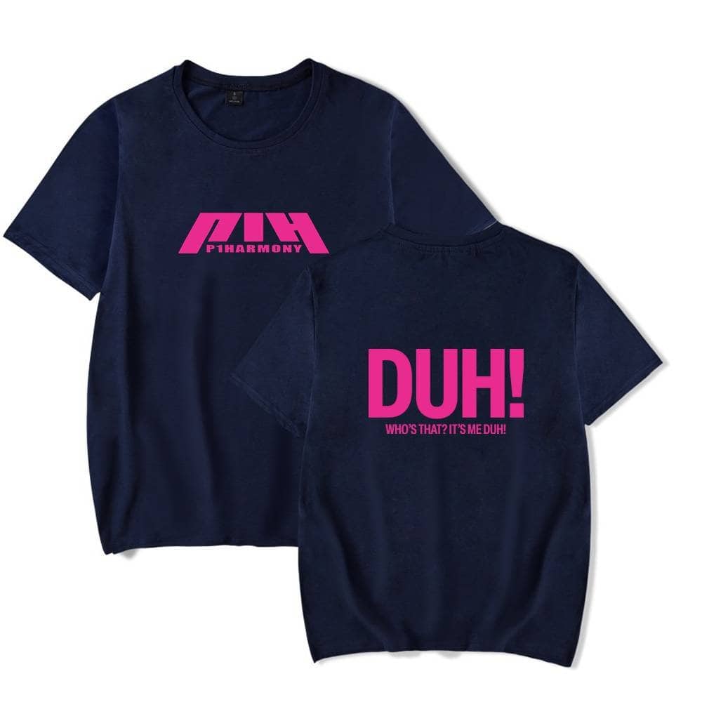 Pink Justin Bieber swag graphic T-shirts with bold text designs.