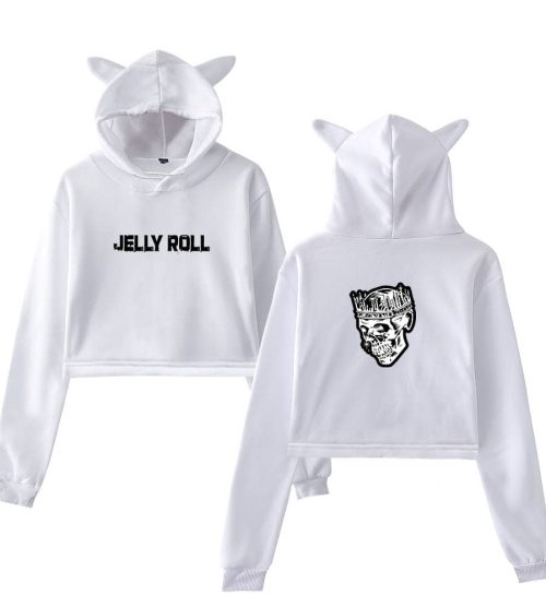 Jelly Roll Cropped Hoodie #1