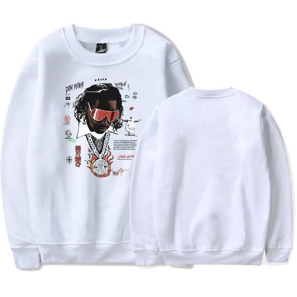 Justin Bieber swag hoodie featuring graffiti-style artwork and bold graphics, perfect for fans looking to showcase their music-inspired fashion statement. Unisex and comfortable for casual wear.