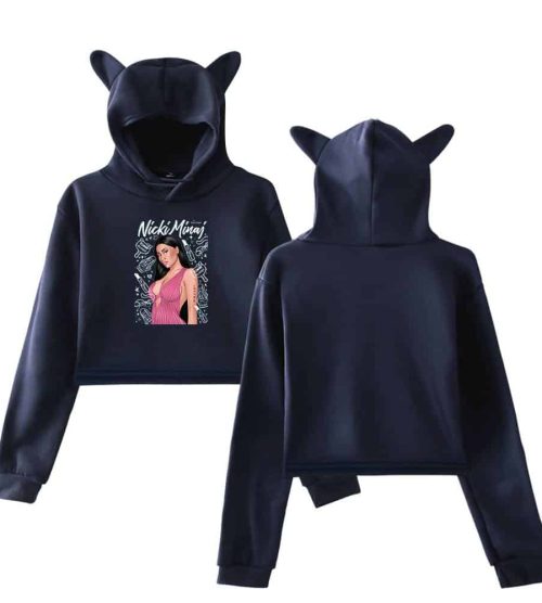 Nicki Minaj Cropped Hoodie #7