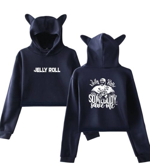 Jelly Roll Cropped Hoodie #2