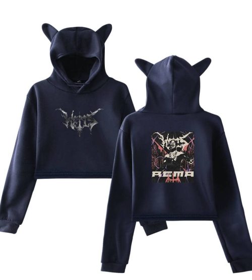 Rema Cropped Hoodie #2