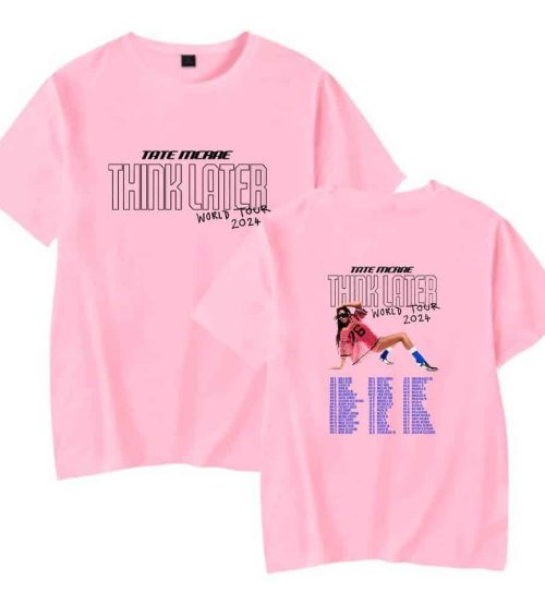 Tate McRae Think Later World Tour T-Shirt #1