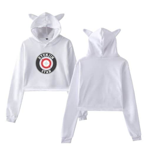 Hyunjin Cropped Hoodie #1