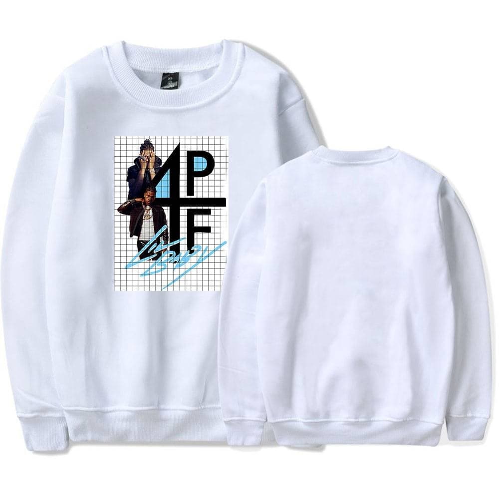 Justin Bieber swag merch sweatshirt featuring a stylish graphic design of the artist with bold lettering and modern elements. Perfect for fans looking to showcase their love for Justin Bieber and streetwear fashion.