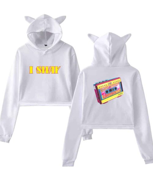 Gidle I Sway Cropped Hoodie #1