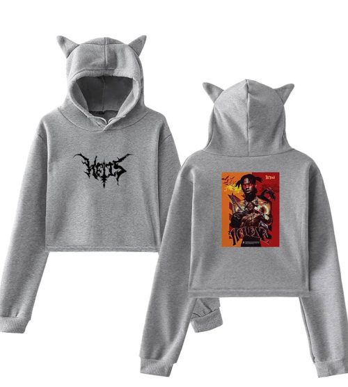 Rema Cropped Hoodie #3