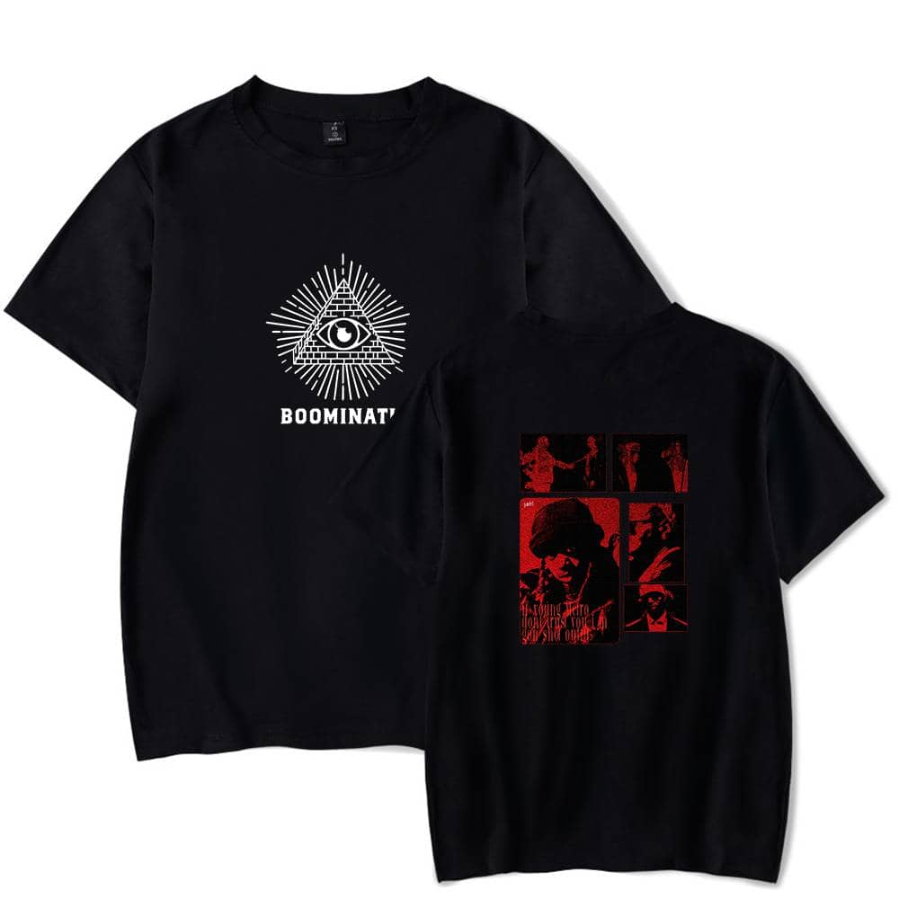 Black graphic t-shirts featuring trendy designs inspired by Justin Bieber swag merch, perfect for fans seeking bold and stylish streetwear. The shirts showcase eye-catching prints and artistic imagery for a fashionable look.