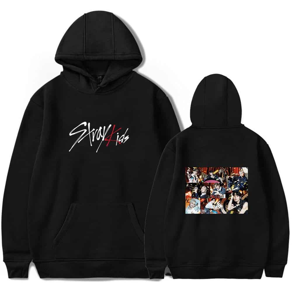 Gray Kids swag hoodie featuring Justin Bieber-inspired design and graphic print with images of the singer. Perfect for fans who want trendy and stylish merchandise. Great for everyday wear or concerts.