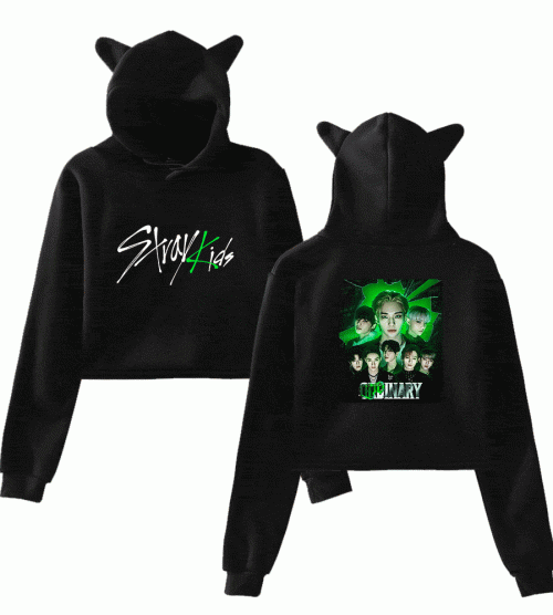 Stray Kids Cropped Hoodie #10 + Socks