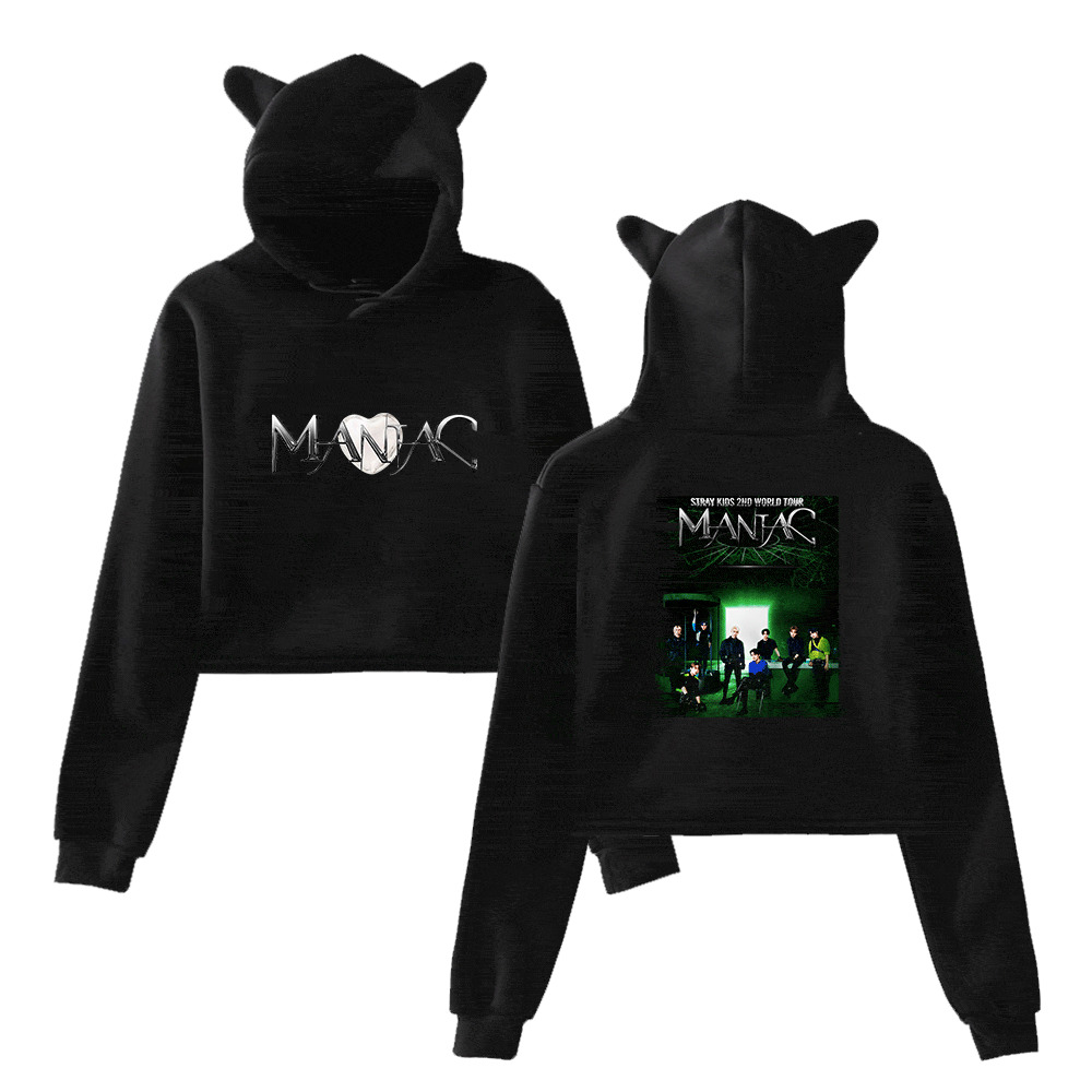 Stray Kids Cropped Hoodie #11 - Image 2