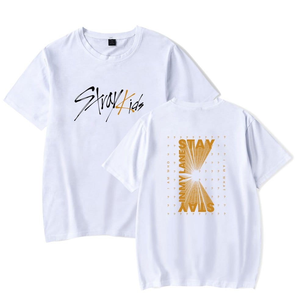 Stay Kids graphic t-shirt with bold Stay in ray design on the back and stylish Stay Kids logo on the front, perfect for Justin Bieber swag merchandise.
