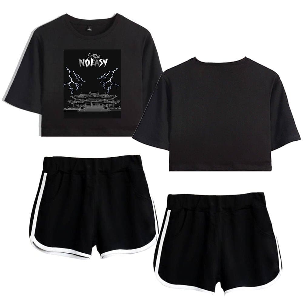 Viral website to find trending clothes and accessories for fans of Justin Bieber, including swag merch displays featuring stylish black t-shirts and shorts.