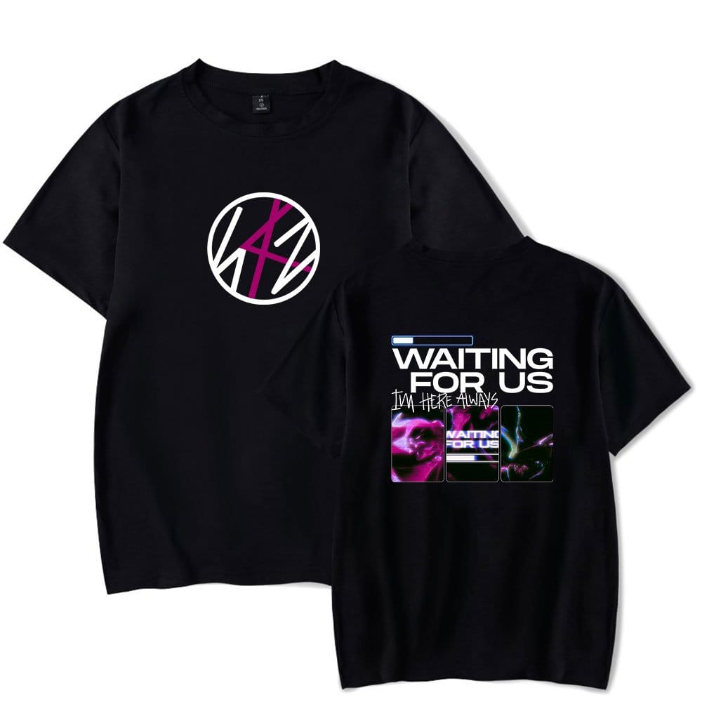 Justin Bieber swag merch black T-shirts with bold graphic designs, including stylized text and vibrant neon artwork, perfect for fans seeking trendy, fashionable streetwear inspired by the pop icon.
