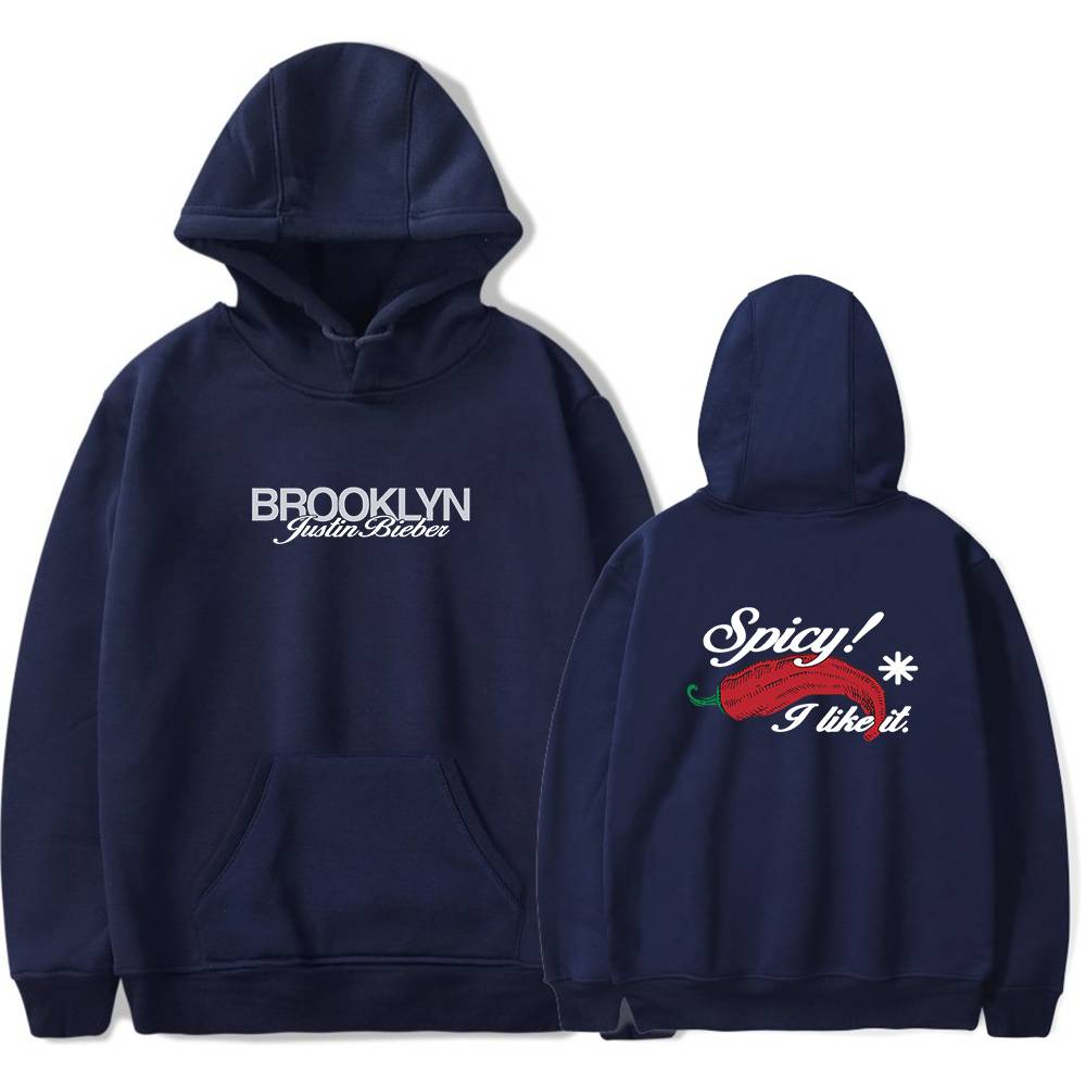 Justin Bieber Brooklyn Wordmark Hoodie - Image 4