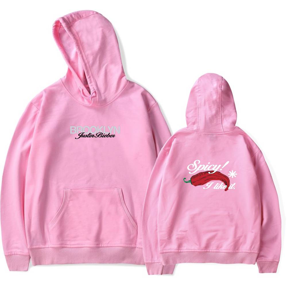 Justin Bieber Brooklyn Wordmark Hoodie - Image 5