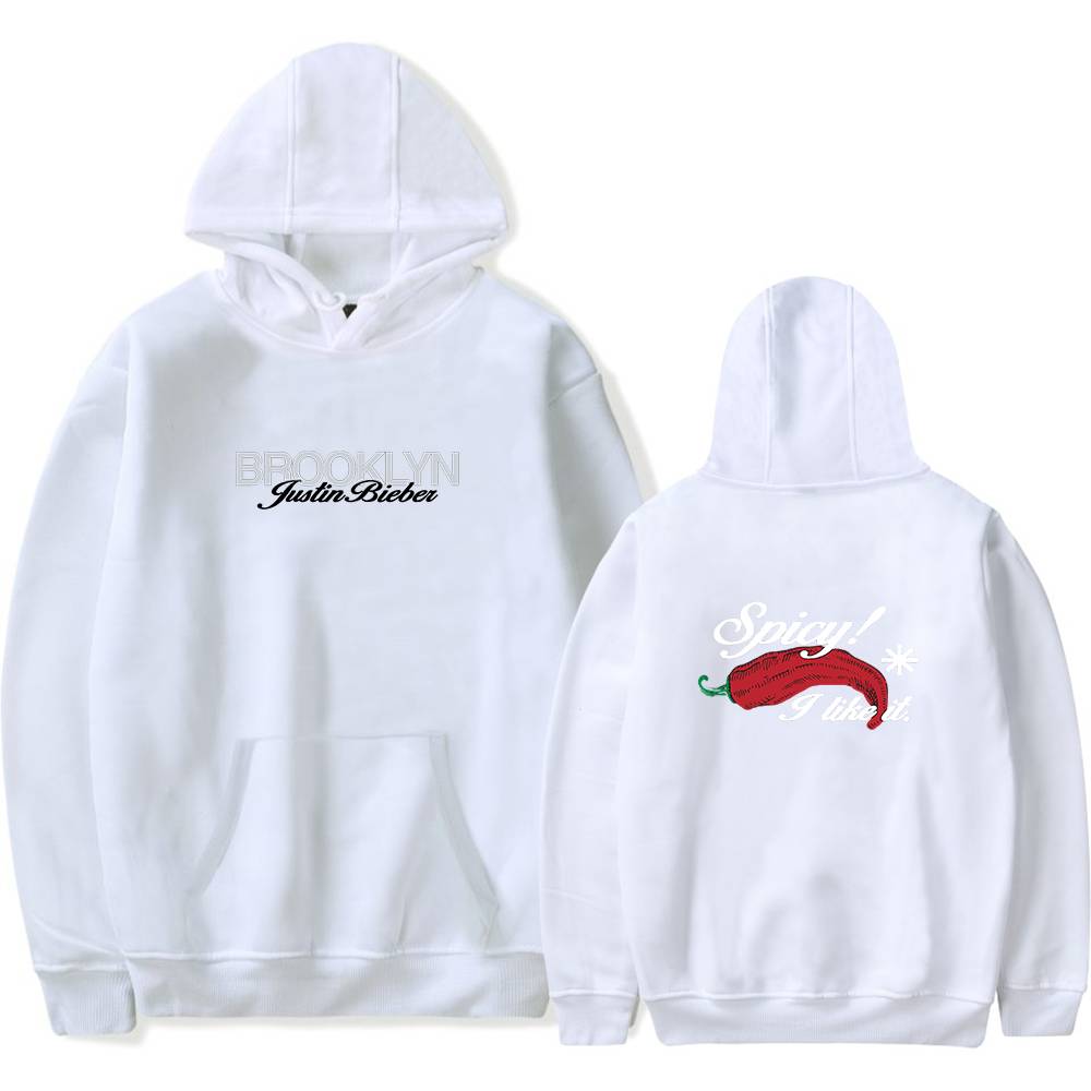 Justin Bieber Brooklyn Wordmark Hoodie - Image 3