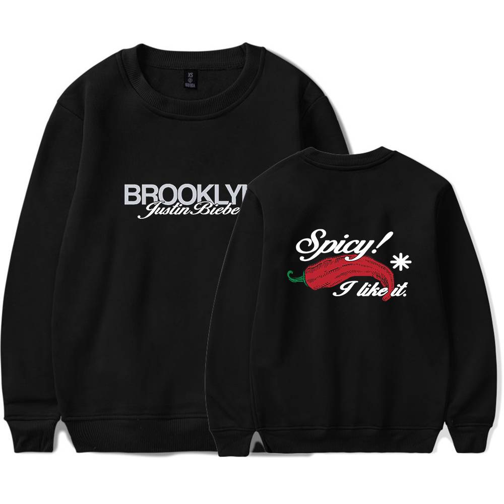 Justin Bieber Brooklyn Wordmark Sweatshirt - Image 2