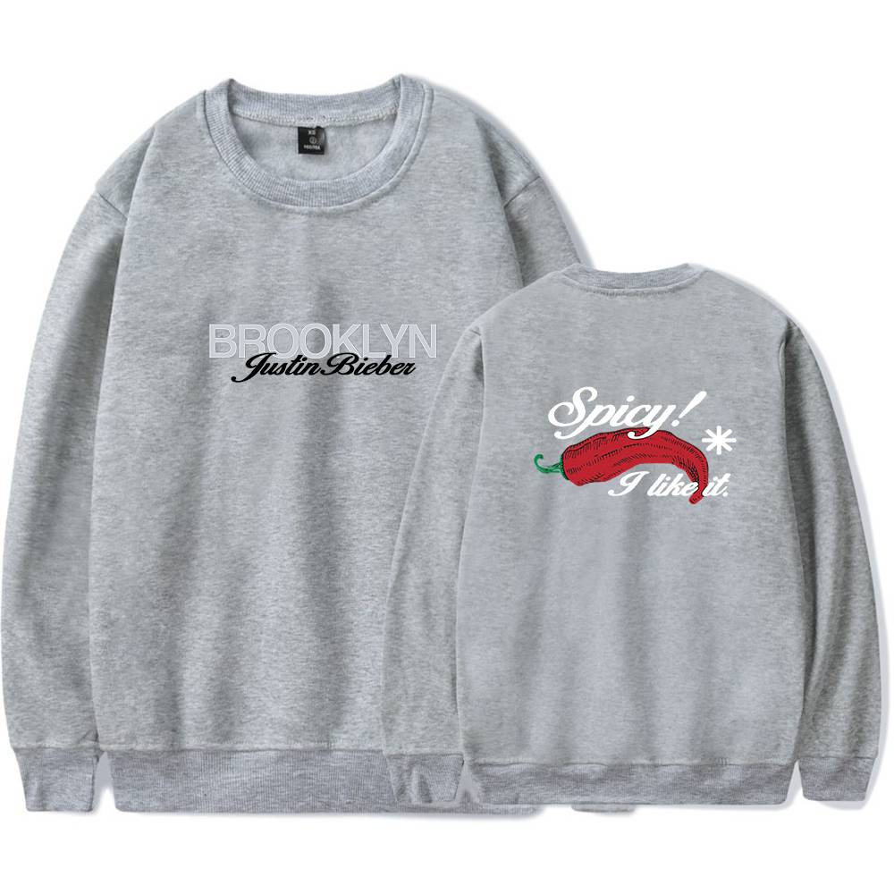 Justin Bieber Brooklyn Wordmark Sweatshirt - Image 4